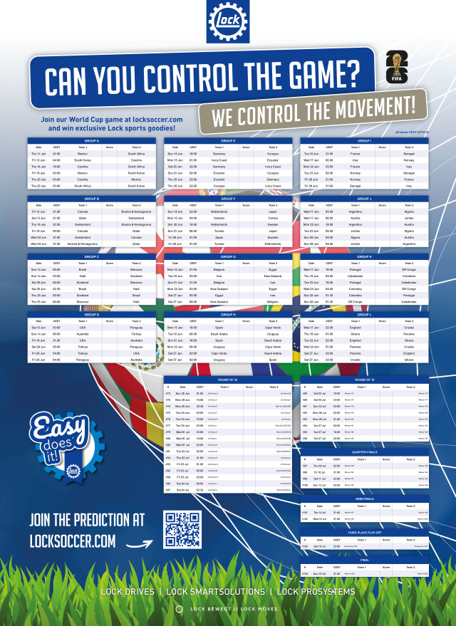 Lock  World Cup 2026  poster